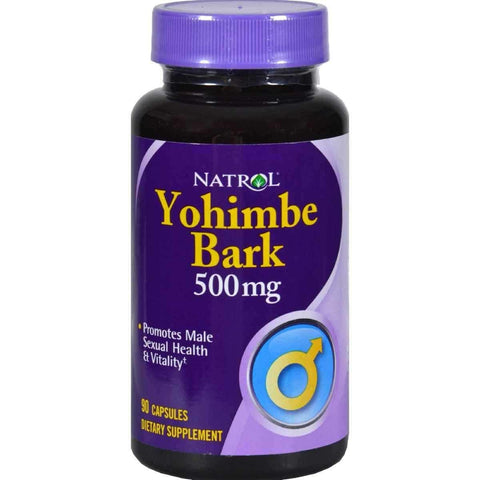 Natrol Yohimbe Bark 500 Mg-90 Capsules