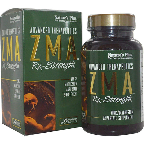 Natures Plus Advanced Therapeutics ZMA Rx-Strength-90 Capsules