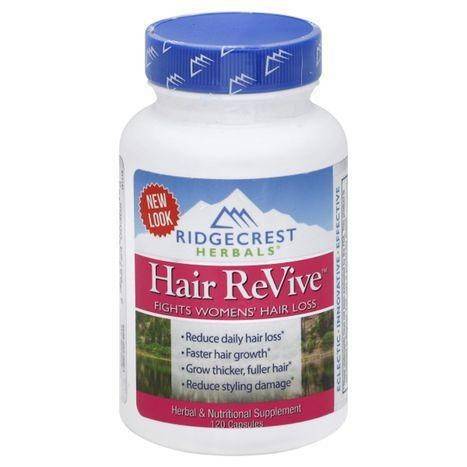 RidgeCrest Herbals Hair ReVive, Capsules - 120 Each