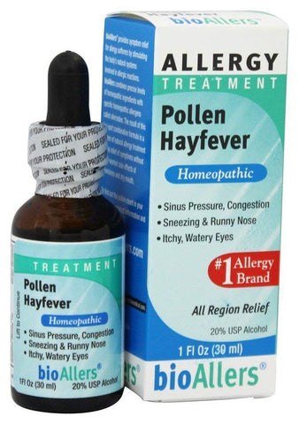 Bio Allers Allergy Treatment Pollen Hayfever Homeopathic-1 Oz