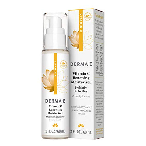 Derma E Vitamin C Renewing Moisturizer With Probiotics & Rooibos-2 Oz