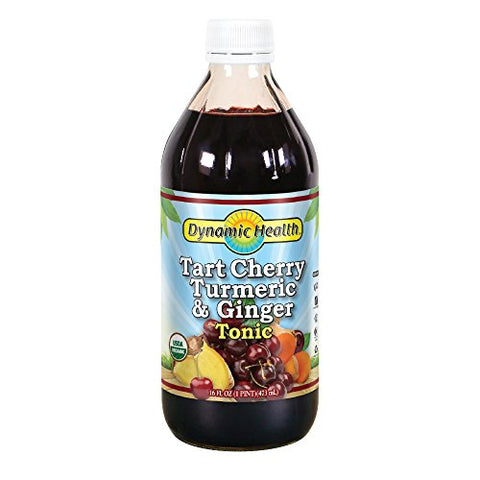 Dynamic Health Tart Cherry Turmeric & Ginger Tonic-16 Oz