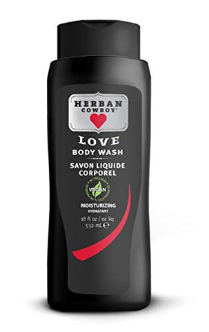 Herban Cowboy Love Body Wash-18 Oz