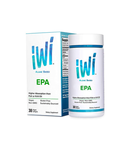 IWI Algae Based EPA Omega-3-30 Vegan Softgels