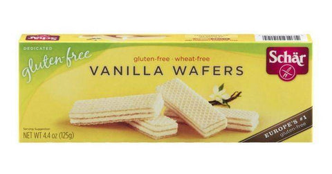 Schar Wafers, Gluten Free, Vanilla - 4.4 Ounces