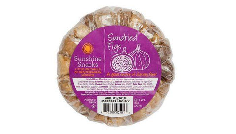 Sunshine Snacks Sundried Figs - 8 Ounces