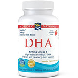 Nordic Naturals DHA 830 Mg Omega-3 Strawberry Flavor-90 Softgels
