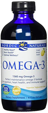 Nordic Naturals Omega-3 1560 Mg Lemon Flavor-8 Oz