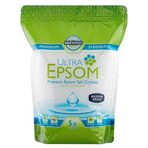 Salt Works Ultra Epsom Salt Maximum Strength-5 Lb