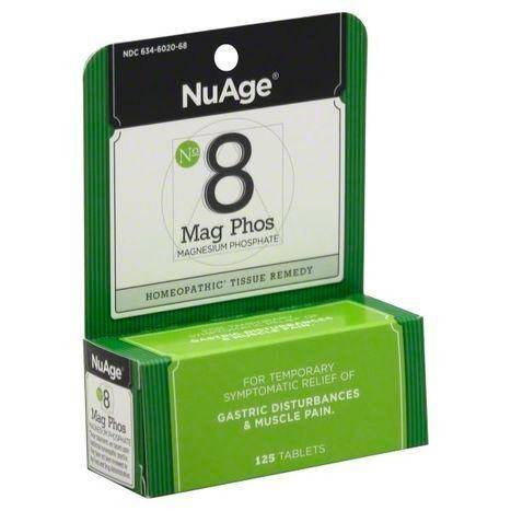 NuAge No. 8 Mag Phos, Tablets - 125 Each