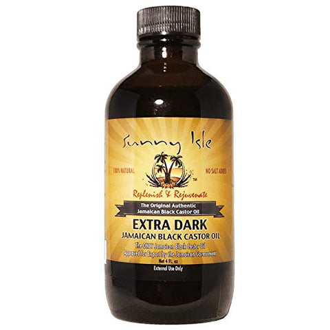 Sunny Isle Extra Dark Jamaican Black Castor Oil-4 Oz
