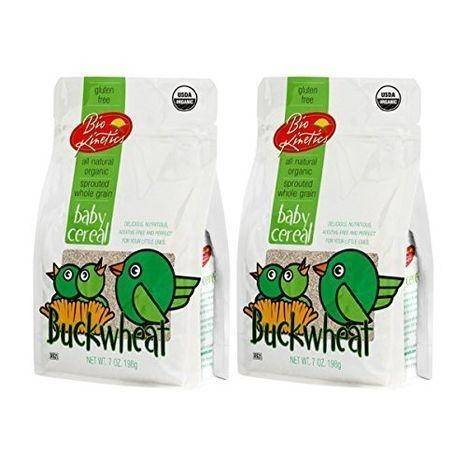 BIO KINETICS Sprouted Buckwheat Flakes Baby Cereal
