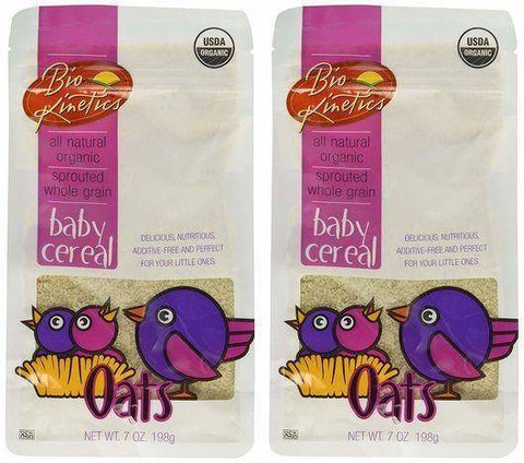 Bio Kinetics Organic Sprouted Oat Baby Cereal - 7 Ounces