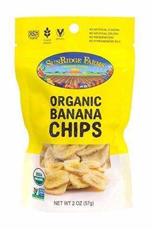 Sunridge Farms Organic Banana Chips - 2 Ounces
