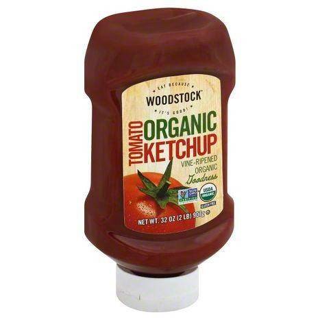 Woodstock Ketchup, Organic, Tomato - 32 Ounces