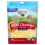 Organic Valley Cheese, Finely Shredded, Mild Cheddar - 6 Ounces