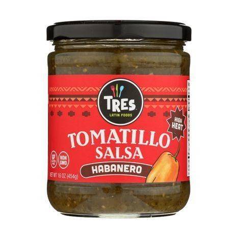 Tres Latin Foods Tomatillo Habanero Salsa