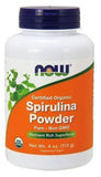 Now 100% Natural Spirulina Powder - 4 Ounces