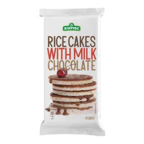 Kupiec Belgian Dark Chocolate Rice Cakes - 70 Grams