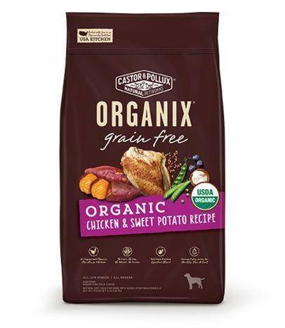 Castor & Pollux Organix Grain Free Organic Chicken & Sweet Potato Dry Dog Food