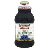 Lakewood Organic Juice, Blueberry, Pure - 32 Ounces