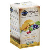 Garden of Life MyKind Organics Vegan D3, 2,000 IU, Raspberry Lemon, Vegan Chewable Tablets - 30 Each