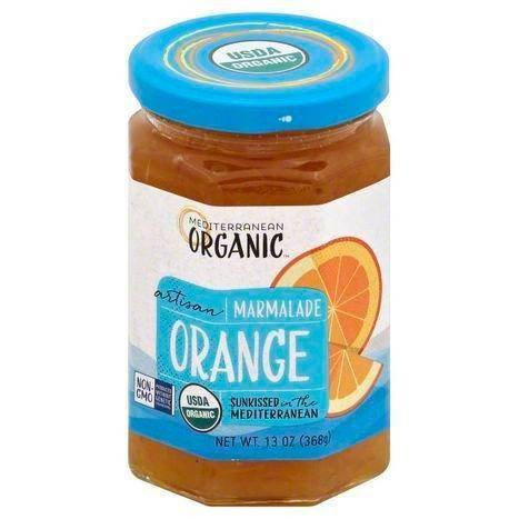 Mediterranean Organic Marmalade, Artisan, Orange - 13 Ounces