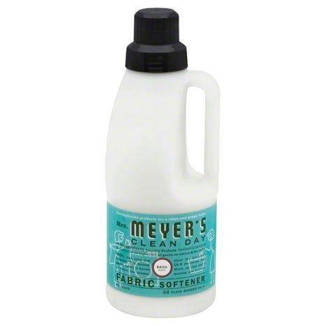 Mrs Meyers Clean Day Fabric Softener, Basil Scent - 32 Ounces