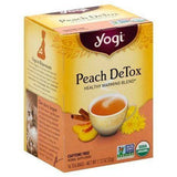 Yogi Tea, Peach DeTox, Caffeine Free, Bags - 16 Each