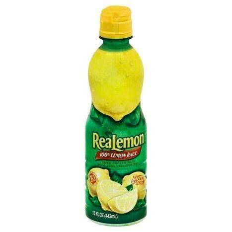 ReaLemon 100% Juice, Lemon - 15 Ounces