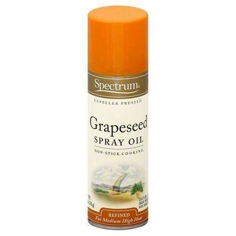 Spectrum Spray Oil, Grapeseed - 6 Ounces