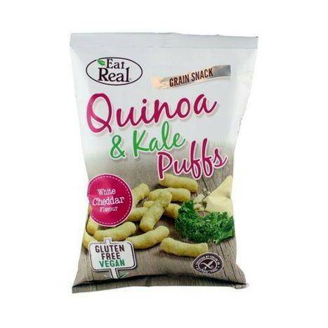 Eat Real White Cheddar Quinoa & Kale Puff