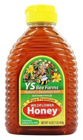 YS Bee Farms Pure Premium Wildflower Honey - 16 Ounces