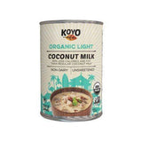 Koyo Organic Light Unsweetened Coconut Milk - 13.5 Fluid Ounces