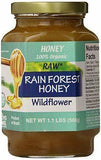 Novo Mel Organic Raw Rain Forest Wildflower Honey - 1.1 Pounds