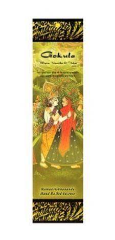 Prabhuji's Gifts Gokula Myrrh Vanilla And Tulsi Incense Sticks