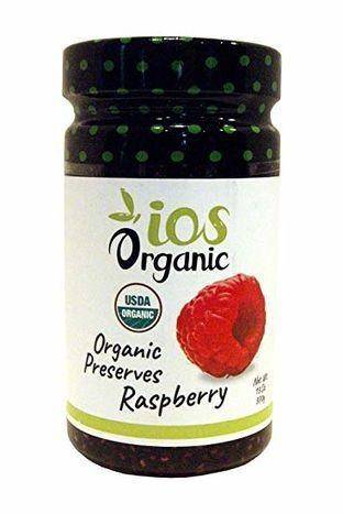 Ios Organic Raspberry Preserves - 13 Ounces