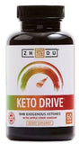 Zhou Keto Drive BHB Exogenous Ketones, with Apple Cider Vinegar, Capsules - 60 Capsules