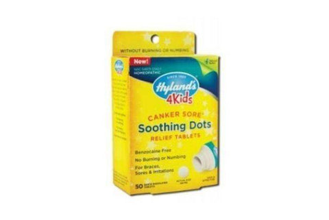 Hyland's 4Kids Canker Sore Soothing Dots - 50 Count