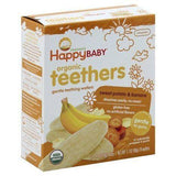 Happy Baby Organics Teething Wafers, Gentle, Organic Teethers, Sweet Potato & Banana, Sitting Baby - 1.7 Ounces
