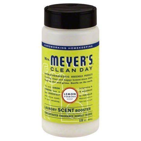 Mrs Meyers Clean Day Laundry Scent Booster, Lemon Verbena Scent - 18 Ounces