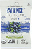 Patience Fruit & Co. Organic Dried Wild Blueberries - 1 Ounce