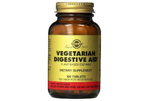 Solgar Vegetarian Digestive Aid, Tablets - 100 Each