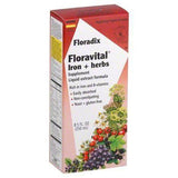 Floradix Floravital, Iron + Herbs, Liquid Extract Formula - 8.5 Ounces