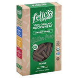 Felicia Organic Penne, 100% Organic Buckwheat - 8 Ounces