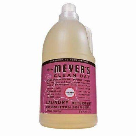 Mrs. Meyer's Clean Day Laundry Detergent, Rosemary - 64 Fluid Ounces