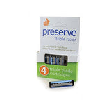 Preserve Triple Razor-4 Triple Blade Cartridges