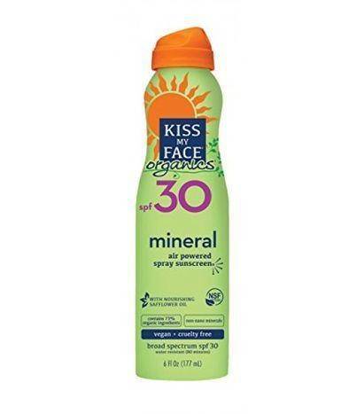 Kiss My Face Sunscreen, Organics, Mineral, SPF 30 - 6 Fluid Ounces