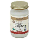 Spectrum Organic Coconut Oil, Virgin, Unrefined - 14 Ounces