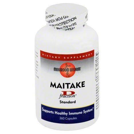 Mushroom Wisdom Maitake D Fraction, Standard, Capsules - 360 Each
